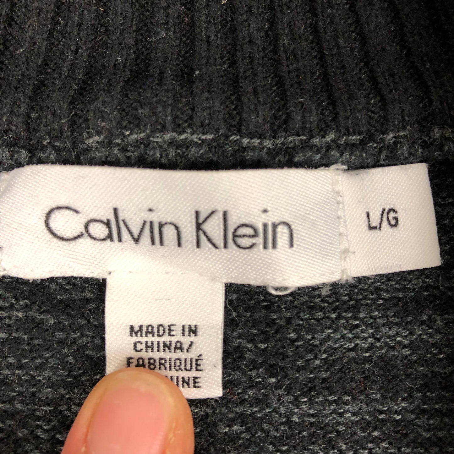 Calvin Klein Halfzip Sweater (M)