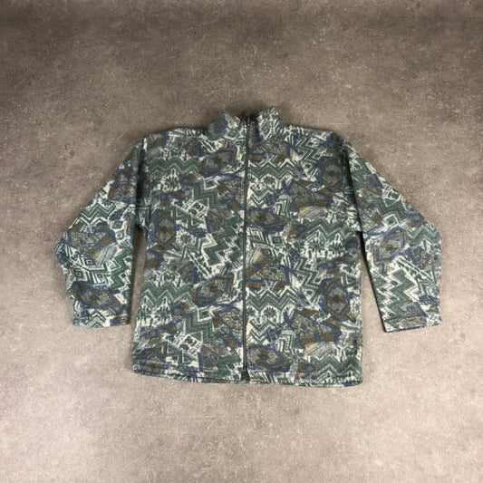 Vintage Fall Pattern Fleece (M-L)