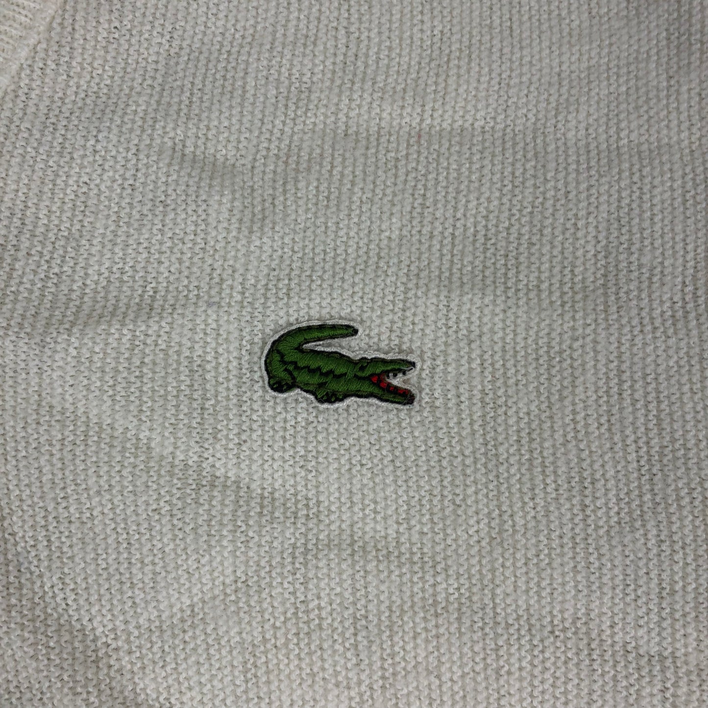 Vintage Lacoste V-Neck Sweater (XL)