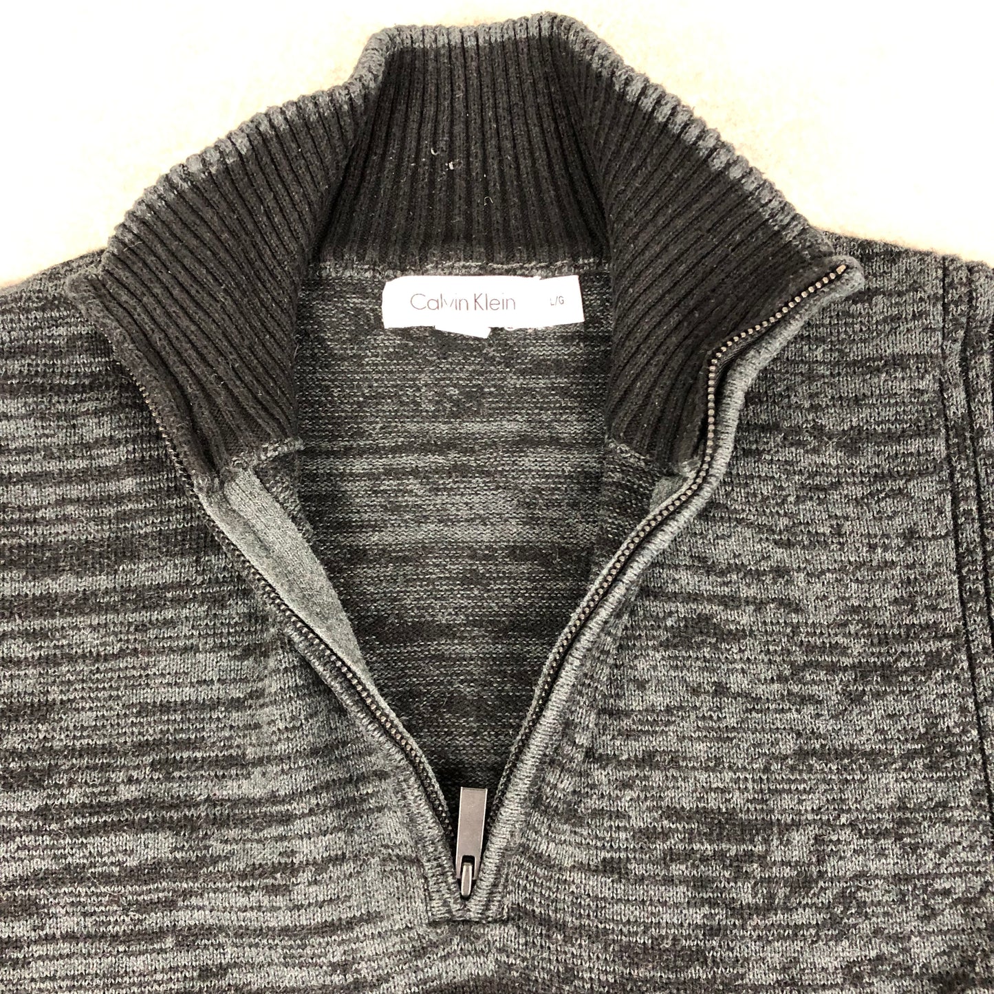 Calvin Klein Halfzip Sweater (M)