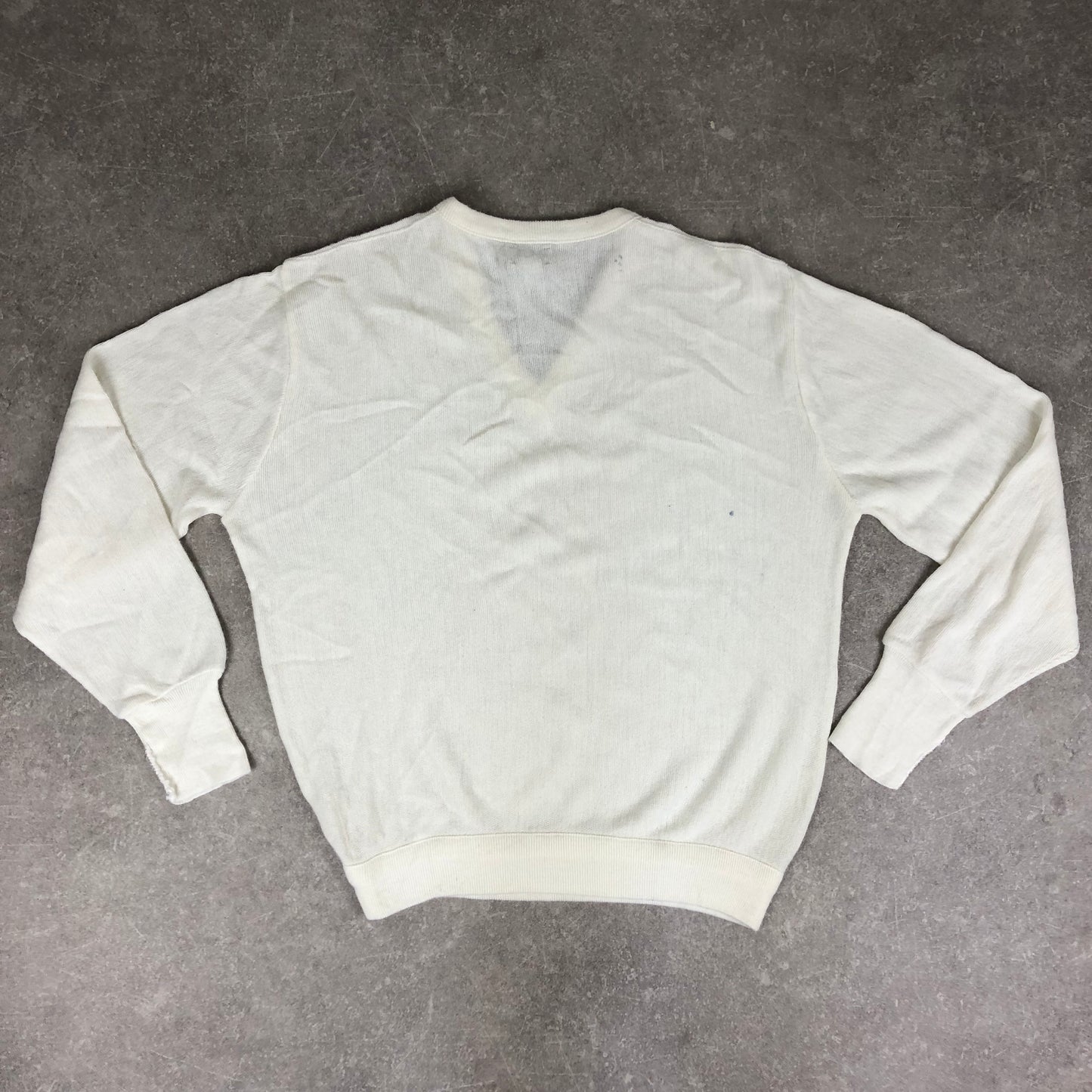 Vintage Lacoste V-Neck Sweater (XL)