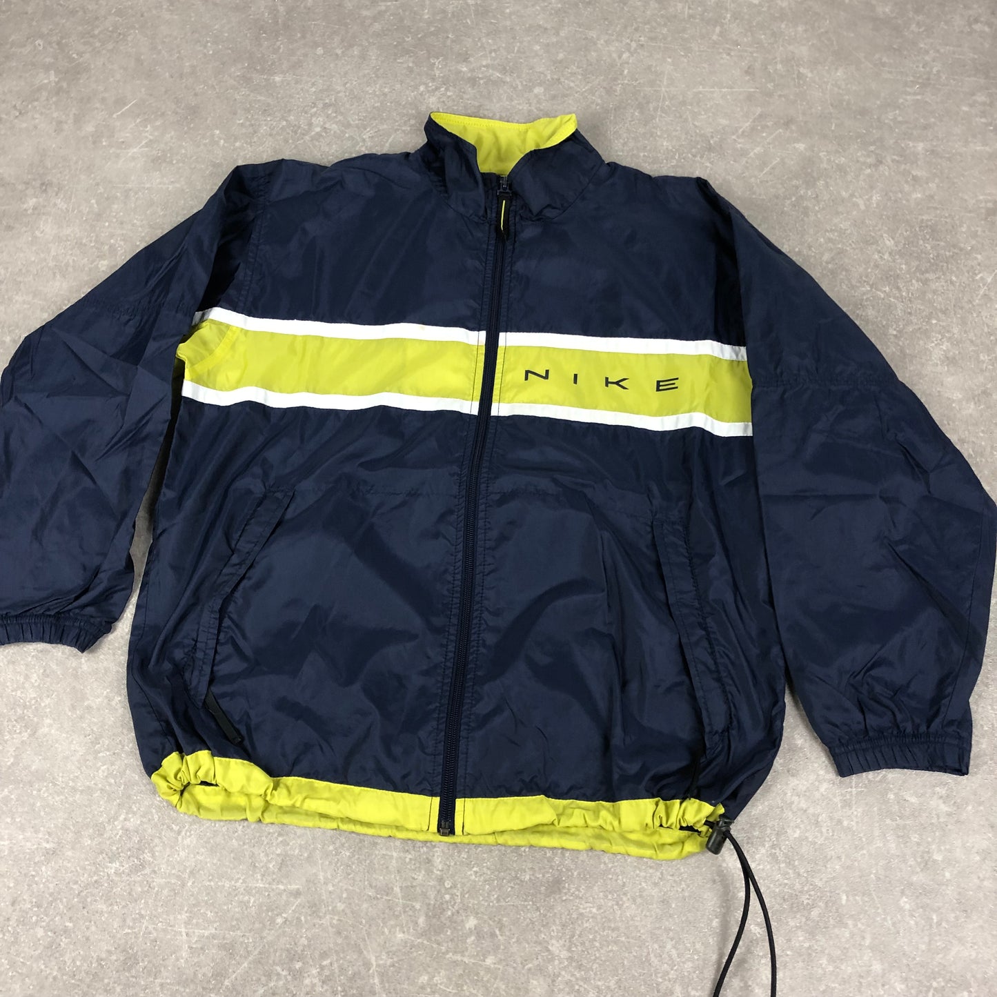 Vintage Nike Spellout Trackjacket (XS)