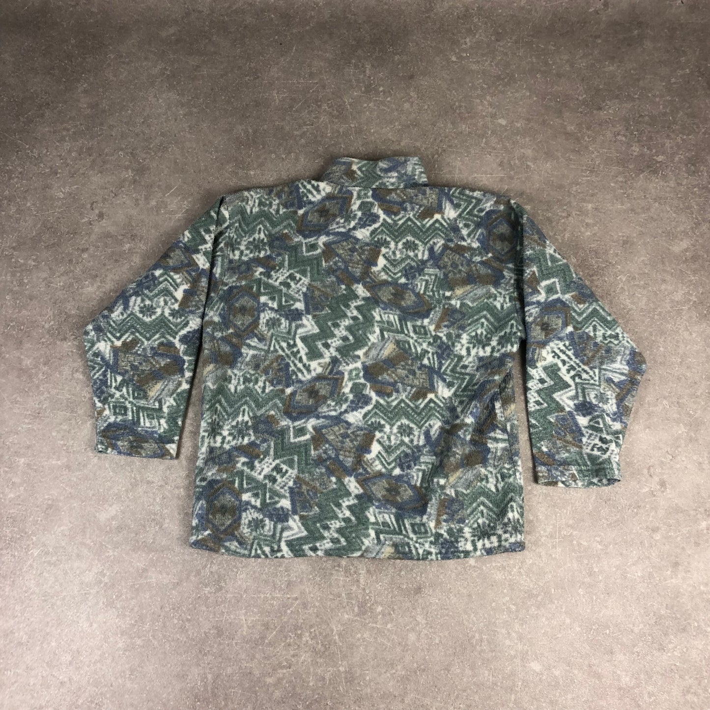 Vintage Fall Pattern Fleece (M-L)