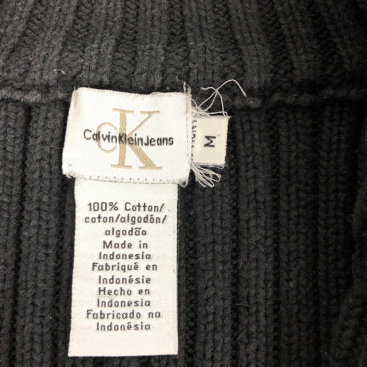 Calvin Klein Halfzip Sweater (M)