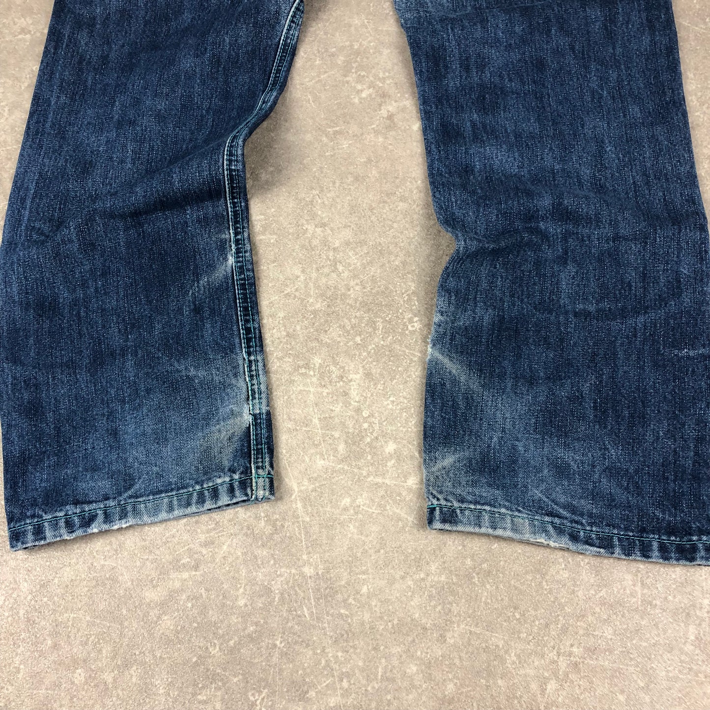 Embroidered Baggy Jeans (M)